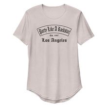 Load image into Gallery viewer, Party Like A Rockstar (Curved Hem T-Shirt) By Chosen One
