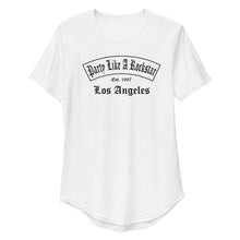 Load image into Gallery viewer, Party Like A Rockstar (Curved Hem T-Shirt) By Chosen One
