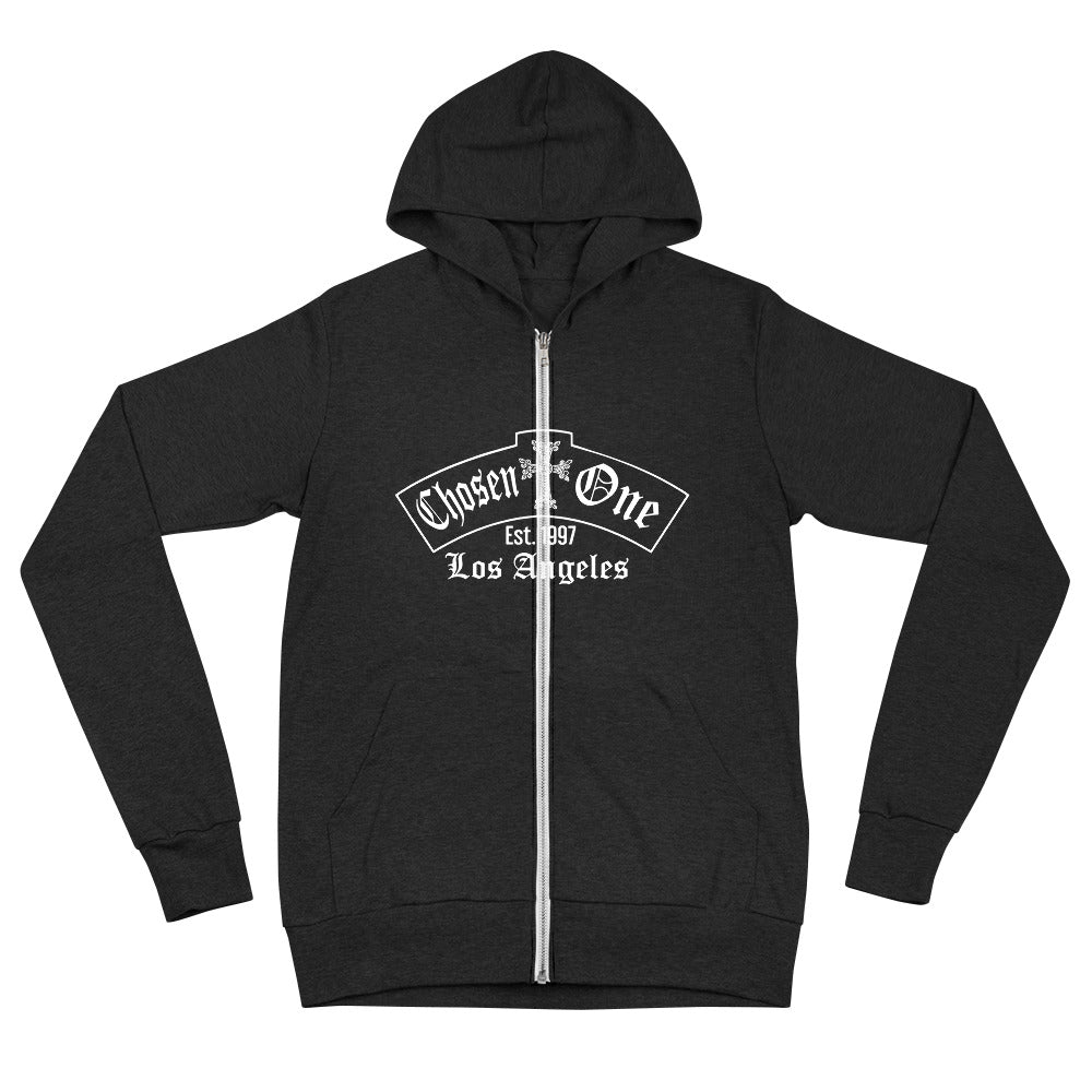 Chosen One/Party Like A Rockstar (Unisex Zip Hoodie)