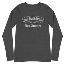 Load image into Gallery viewer, Party Like A Rockstar (Unisex Long Sleeve Tee) By Chosen One
