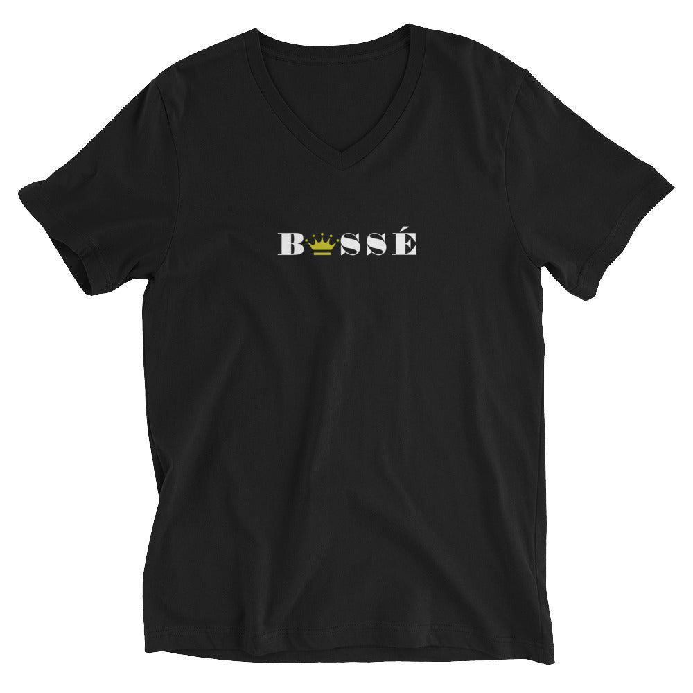 Bosse' (Unisex Short Sleeve V-Neck T-Shirt)